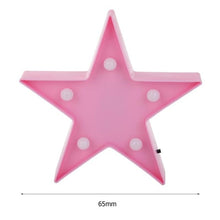 Load image into Gallery viewer, Star Shaped LED Night Light Table Lamp